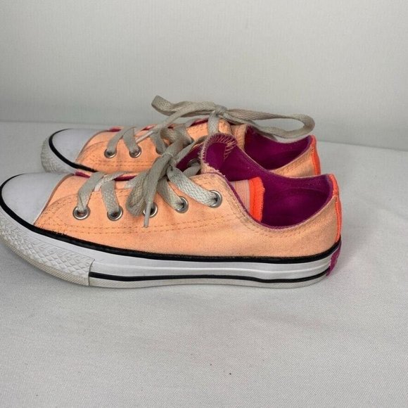 Converse Chuck Taylor All Star Ox Kids Junior size 1 Shoes Sunset Glow 656083F - Picture 2 of 10
